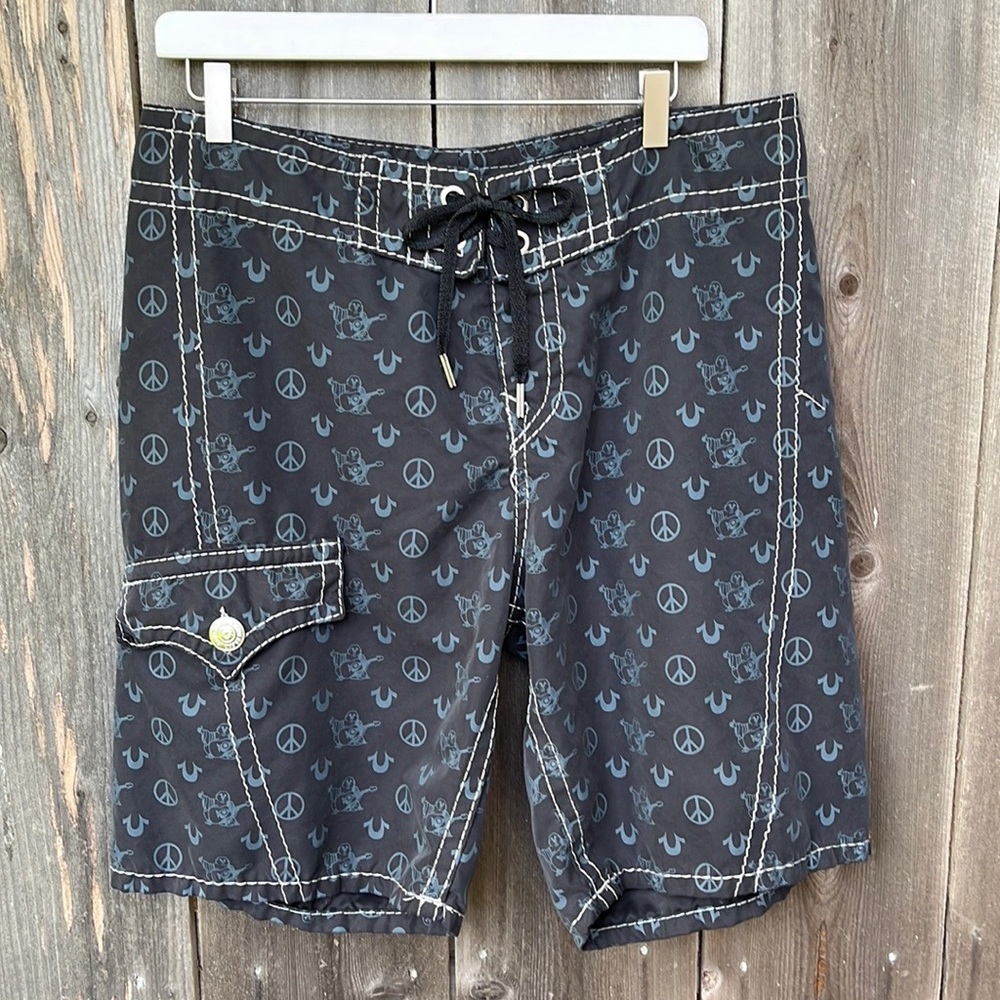 Vintage True Religion Swim Trunks